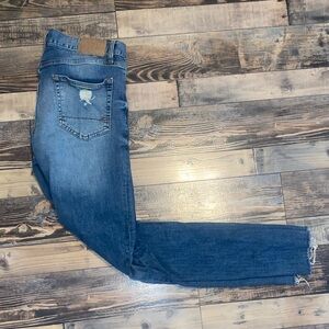 Aeropostale Women's Blue Straight Leg Jeans